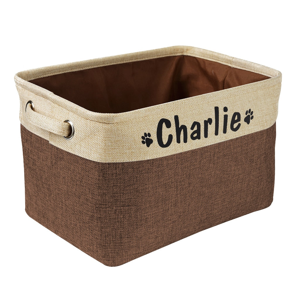 Personalised Dog Toy Box - hugostreats