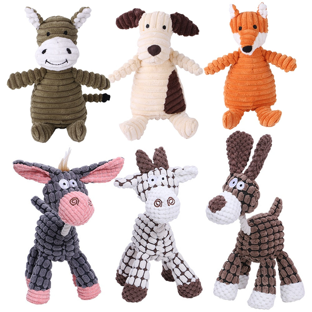 Plush Bite Resistant Squeaky Toy