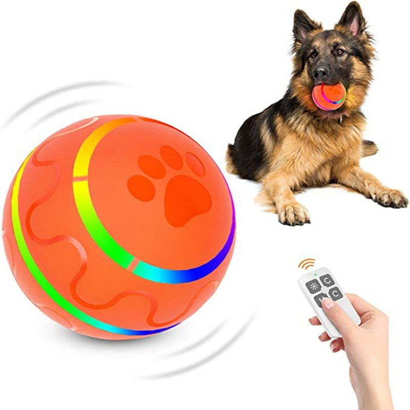 Dog Interactive LED Rolling Ball