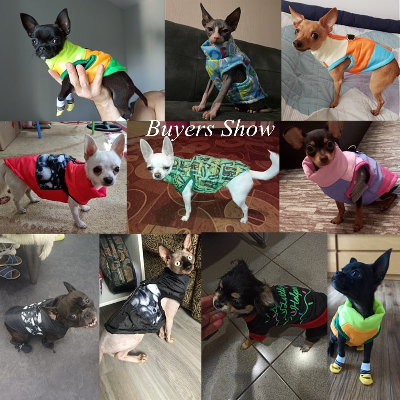 Warm Small/Puppy Dog Coat - hugostreats