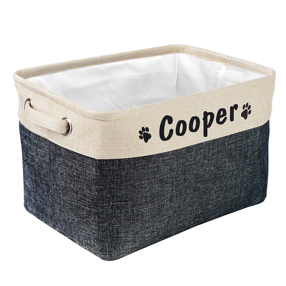 Personalised Dog Toy Box - hugostreats