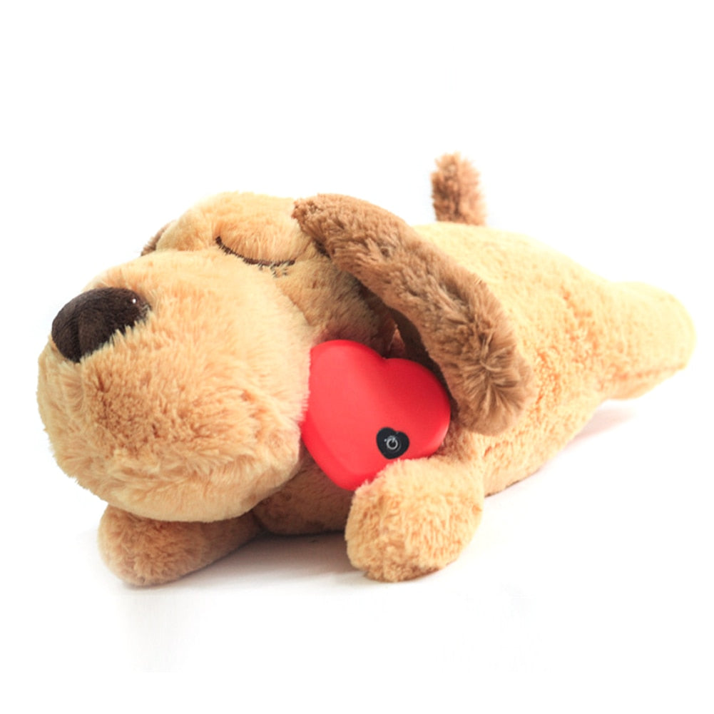 Anxiety Dog Heartbeat Soft Toy - hugostreats