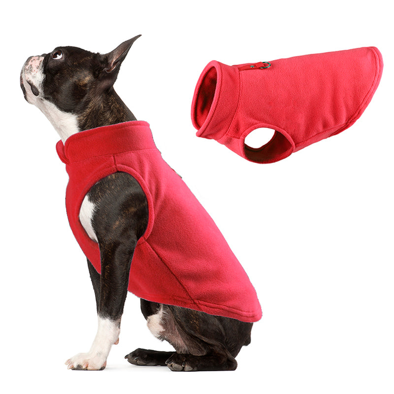 Small Dog/Puppy Fleece Vest - hugostreats