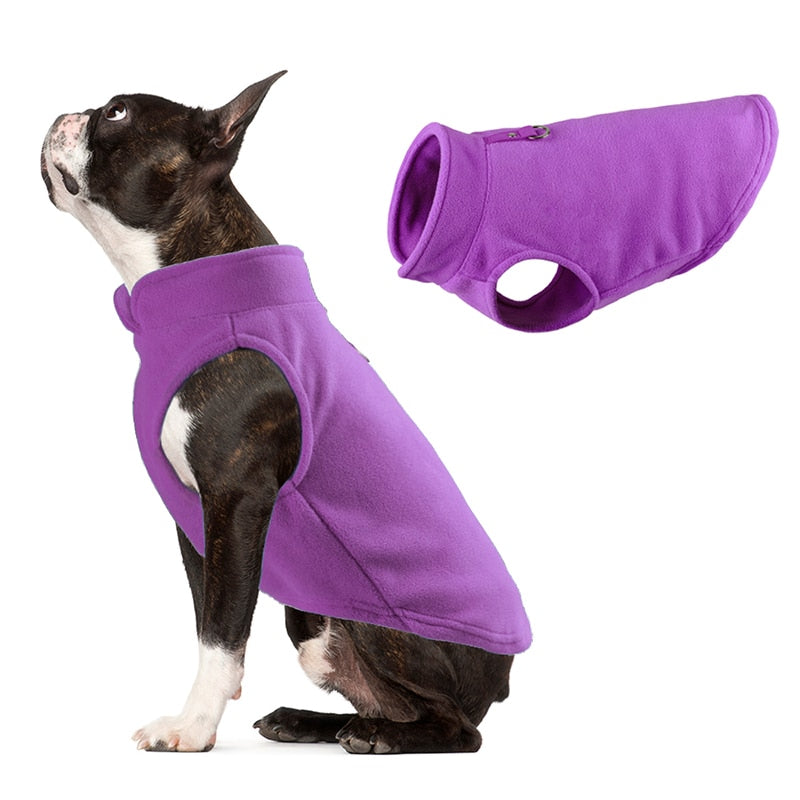 Small Dog/Puppy Fleece Vest - hugostreats