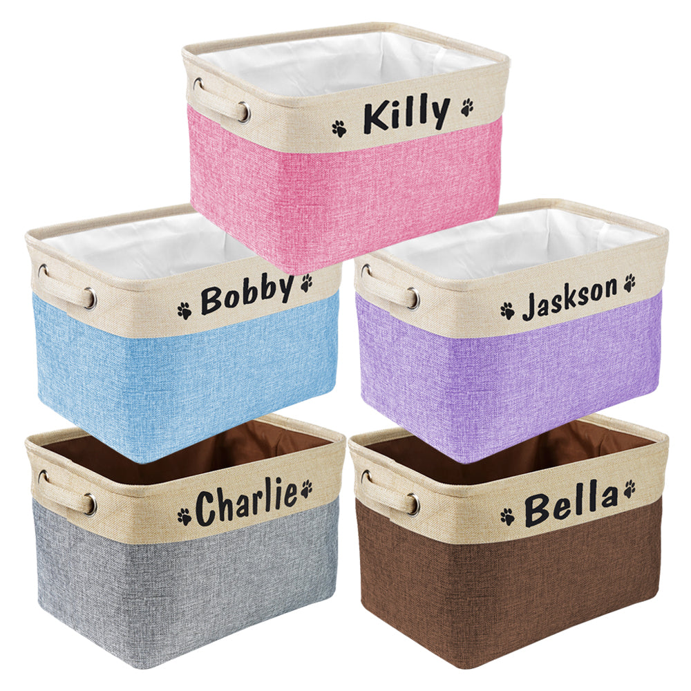 Personalised Dog Toy Box - hugostreats