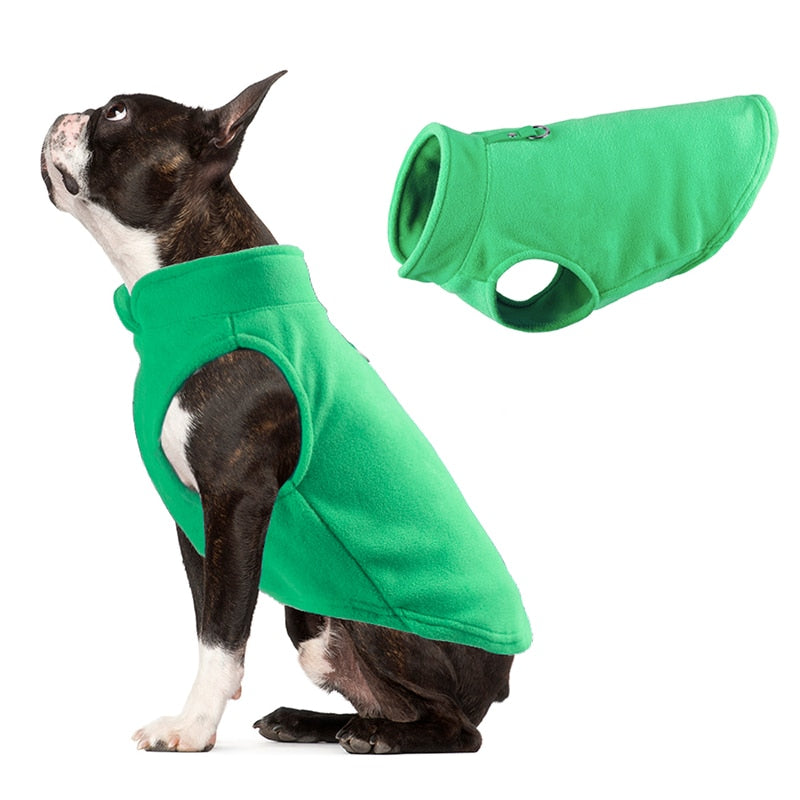 Small Dog/Puppy Fleece Vest - hugostreats