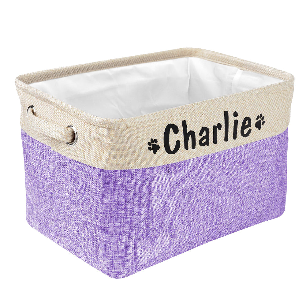 Personalised Dog Toy Box - hugostreats